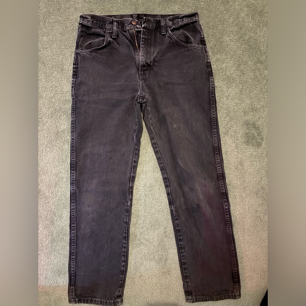 Thrifted men’s jeans, fits a size 30 women’s, baggy